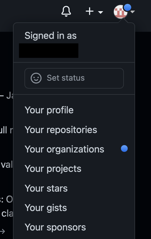 Github org invite 1